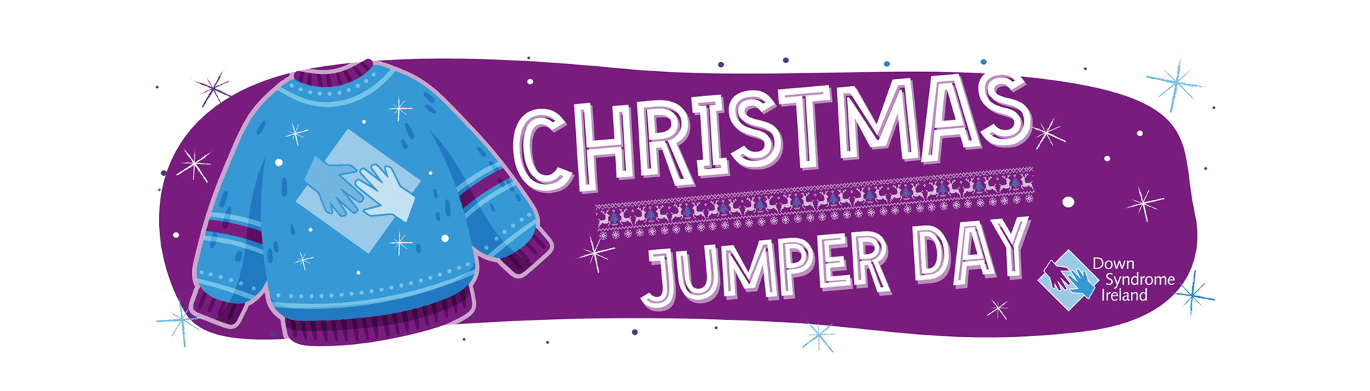 Christmas Jumper Day fundraising white label microsite with custom branding